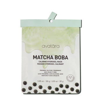 Avatara Boba Hydrogel Mask | Calming Matcha