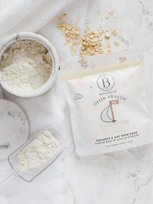 Bathorium Little Charlie Coconut + Oat Kids Bath Soak