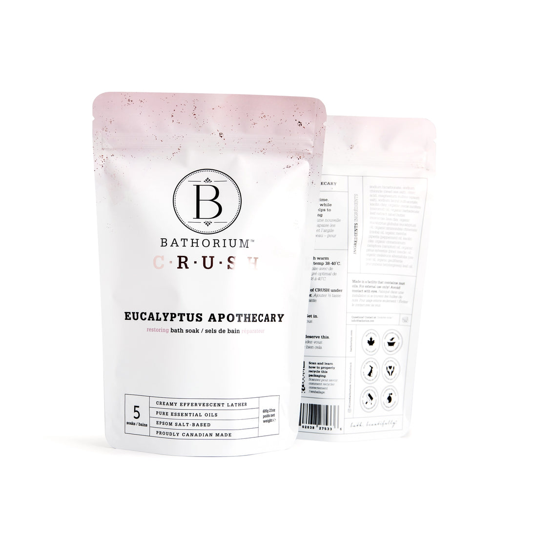 Bathorium Crush Bath Soak | 600g Large Bag