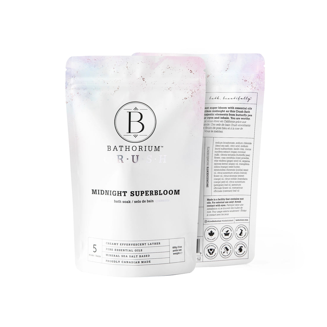 Bathorium Crush Bath Soak | 600g Large Bag