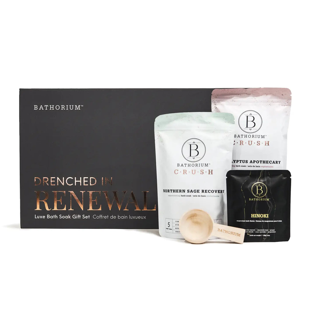 Bathorium Boxed Gift Set: Drenched in Renewal