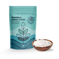 Midwest Sea Salt Co. Magnesium Crystal Bath Soak | Unscented (Customize with Oil!)