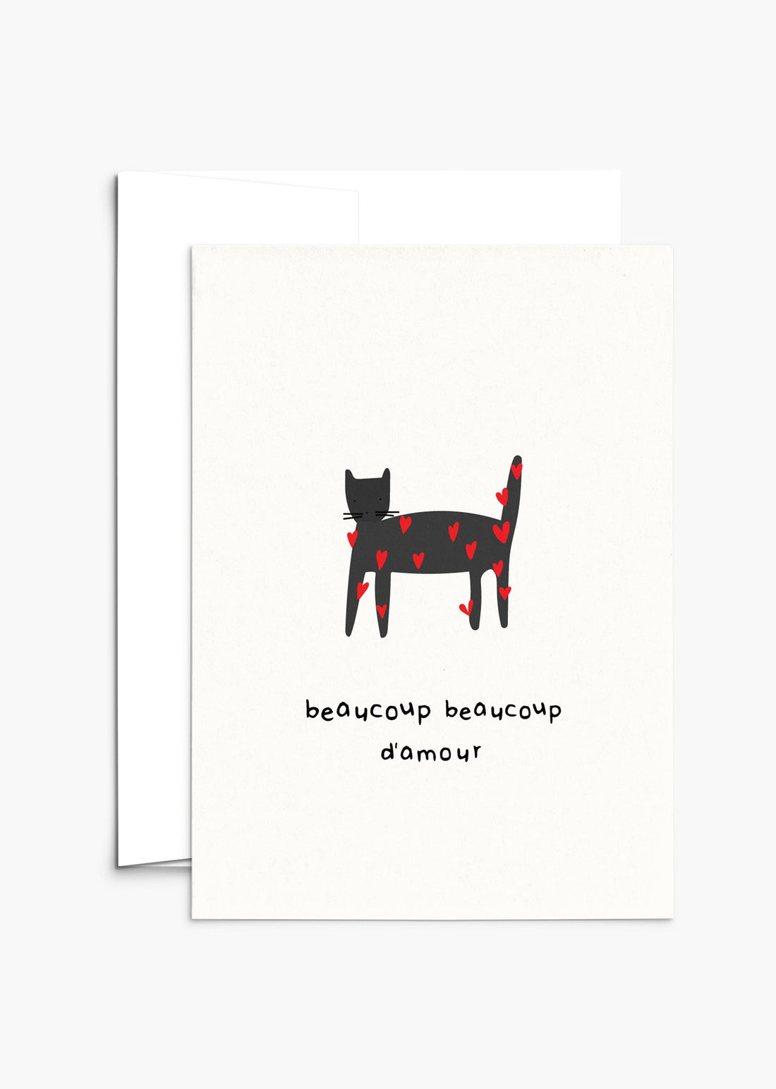 Mimi & August Premium Greeting Card: Beaucoup Beaucoup D'Amour