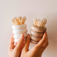 Mimi & August Safety Matches + Sensuous Ceramic Jar