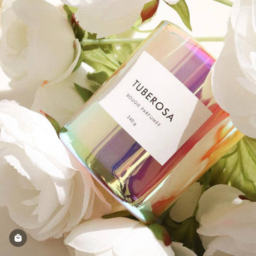 Les Citadines Holographic Luxurious, Non-Toxic Candle {60hr} Tuberosa