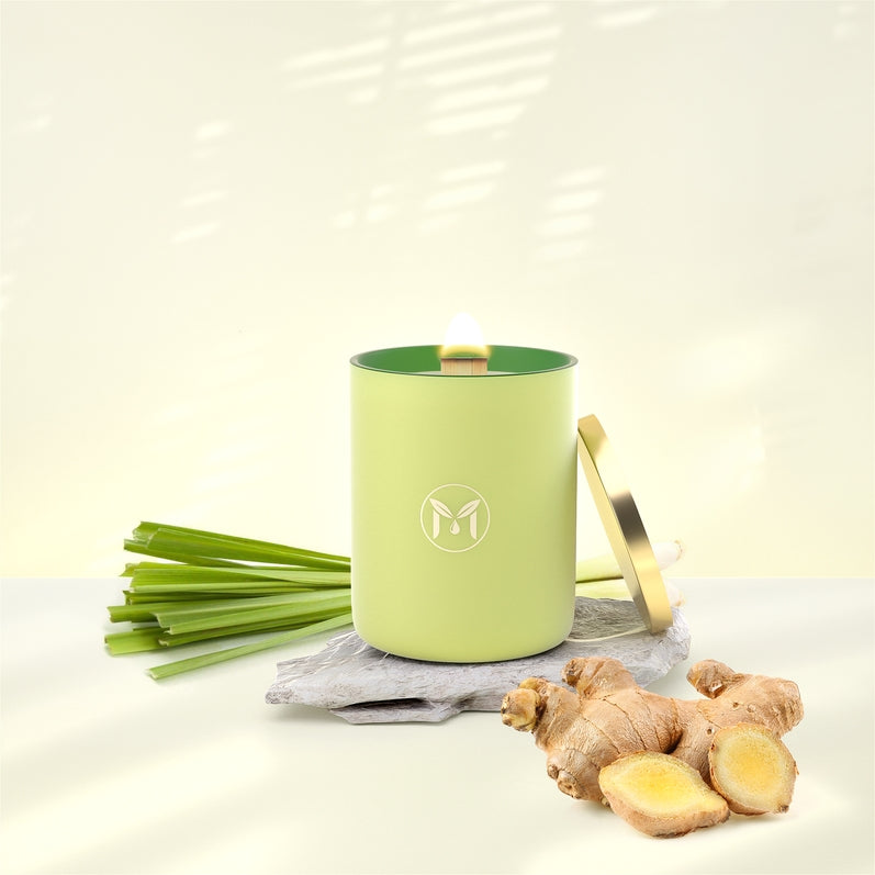 Myrrh Soy Wax Wood Wick Candle {80hr}