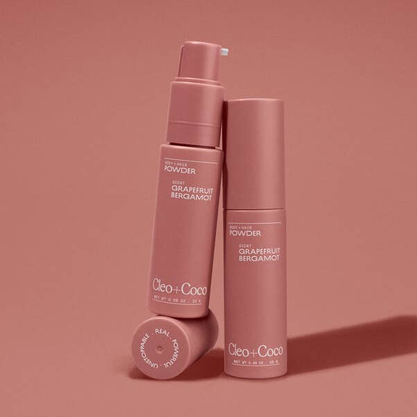 Cleo+Coco Plant-Based Talc-Free Hair Powder