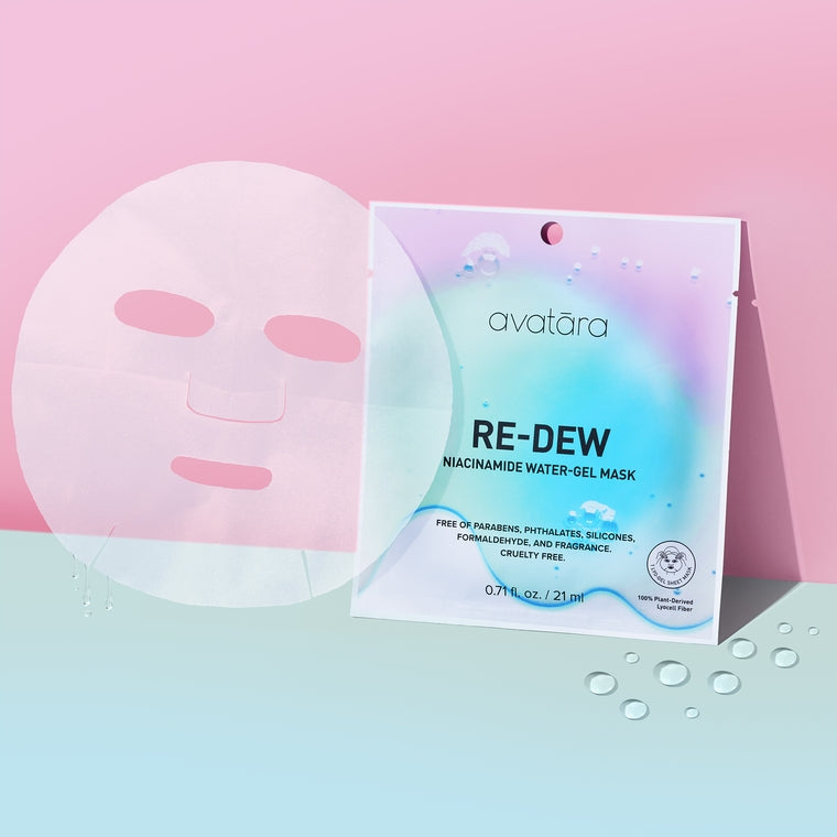 Avatara Water-Gel Sheet Mask | Re-Dew Niacinamide