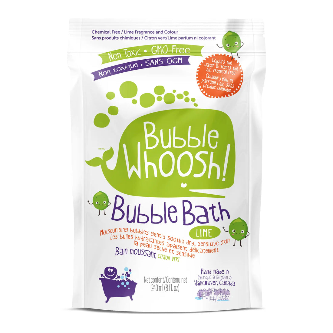 Loot Toy Company Bubble Whoosh Moisturizing Bubble Bath Powder
