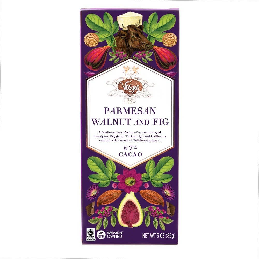 Vosges Haut-Chocolat Dark Bar (3oz) | Parm, Walnut & Fig
