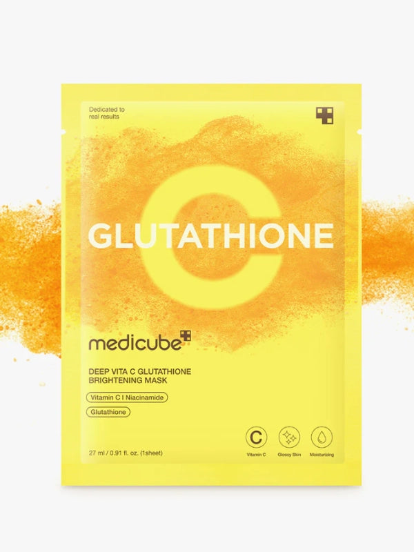 medicube Sheet Mask: Deep Vita C Glutathione Brightening