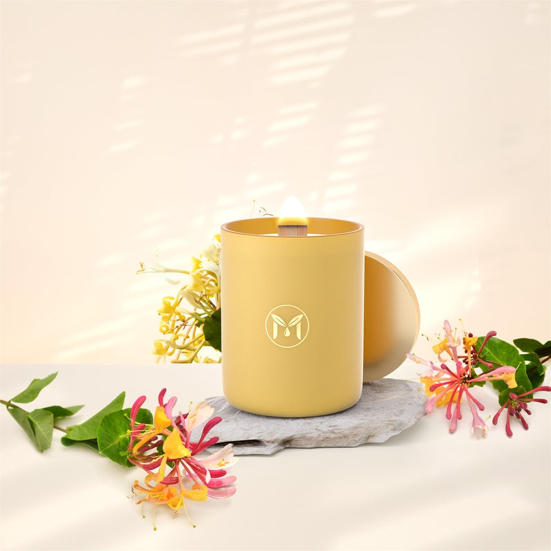 Myrrh Soy Wax Wood Wick Candle {80hr}