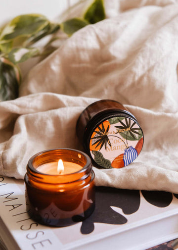 Mimi & August Eco Soy Wax 2oz Travel Candle | Coco Mango