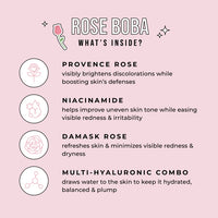 Avatara Boba Hydrogel Mask | Illuminating Rose