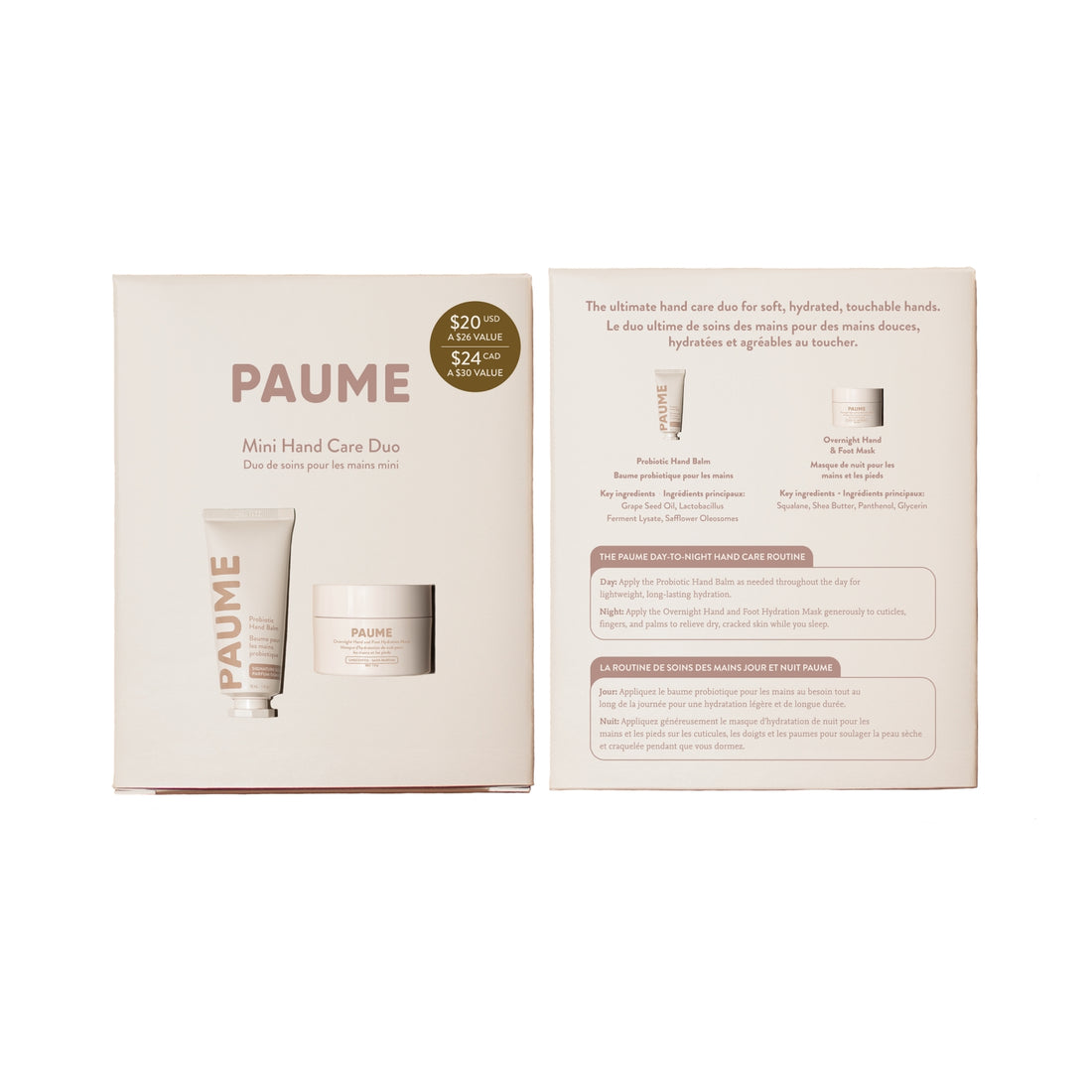 Paume Mini Hand Care Duo Boxed Set