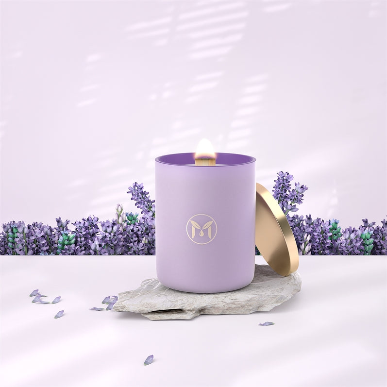 Myrrh Soy Wax Wood Wick Candle {80hr}