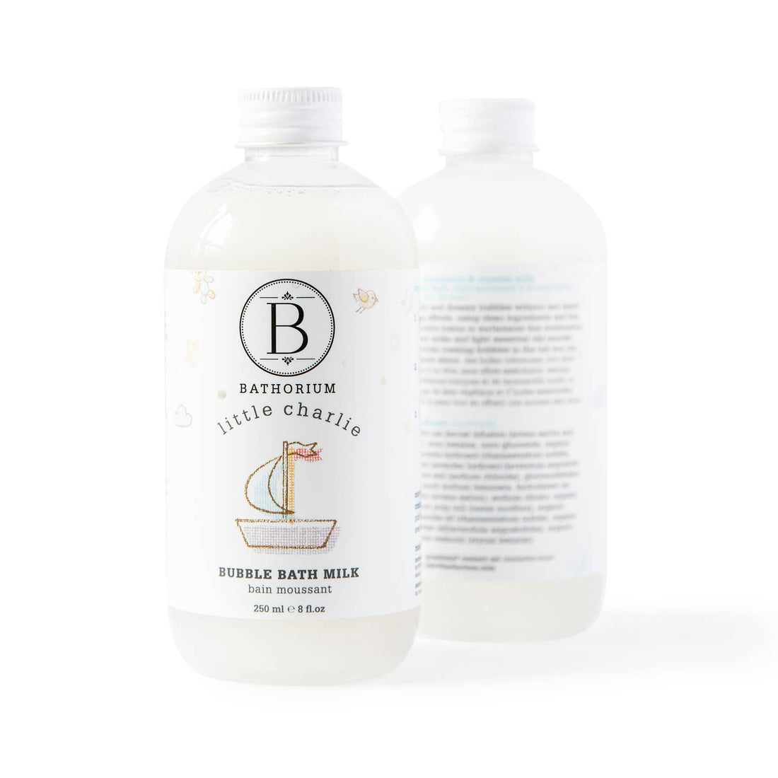 Bathorium Little Charlie Bubble Bath Milk for Newborns+