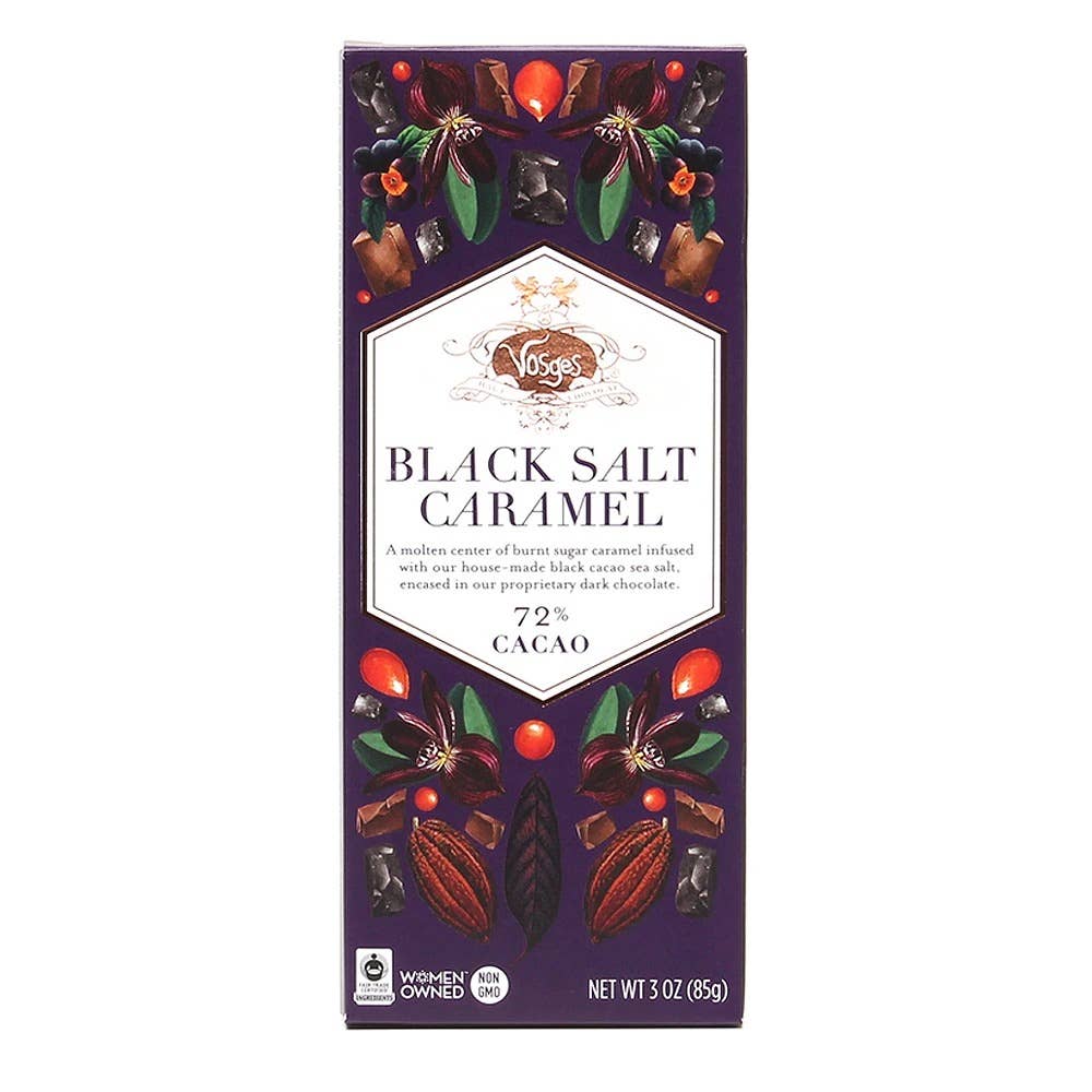 Vosges Haut-Chocolat Dark Bar (3oz) | Black Salt Caramel