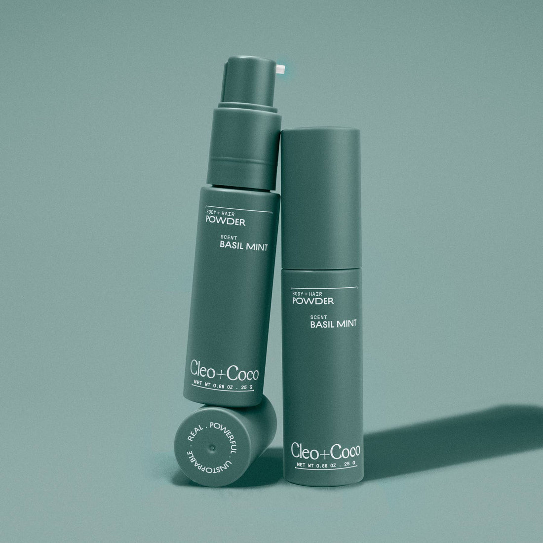 Cleo+Coco Plant-Based Talc-Free Hair Powder