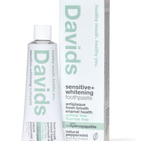 Davids Naturals Nano-Hydroxyapatite Premium Toothpaste | Sensitive + Whitening