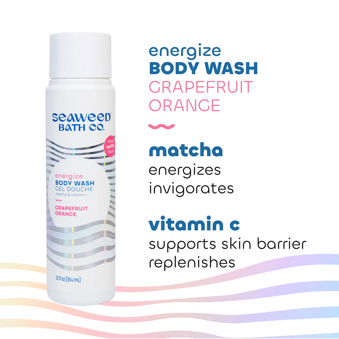 Seaweed Bath Co. Body Wash { Energize } Grapefruit Orange