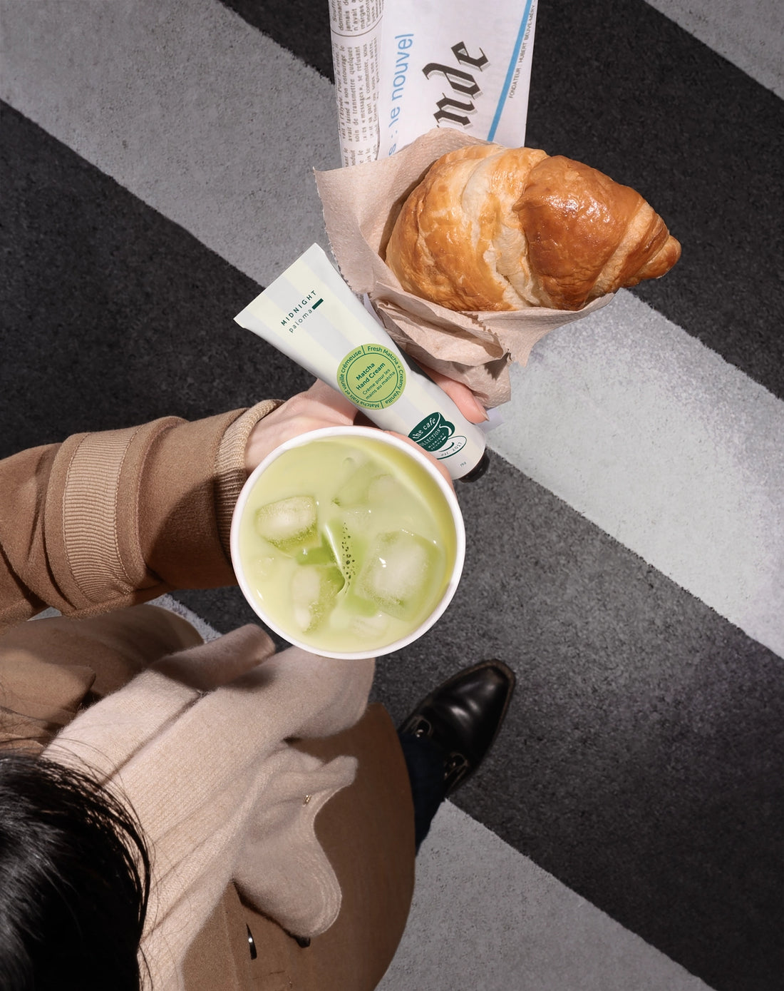 Midnight Paloma Hand Therapy: Matcha + Creamy Vanilla