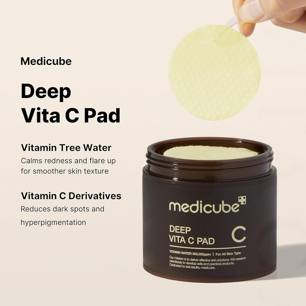 medicube Deep Vita C Pre-Soaked Pads (70)