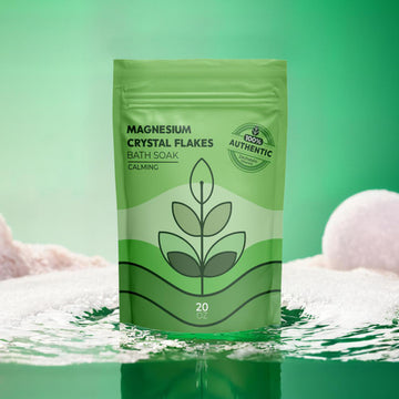 Midwest Sea Salt Co. Magnesium Crystal Bath Soak | Calming (20oz)