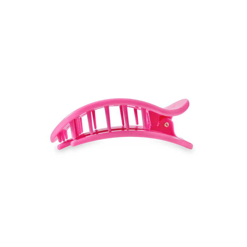 Teleties Round Flat Hair Clip * SMALL