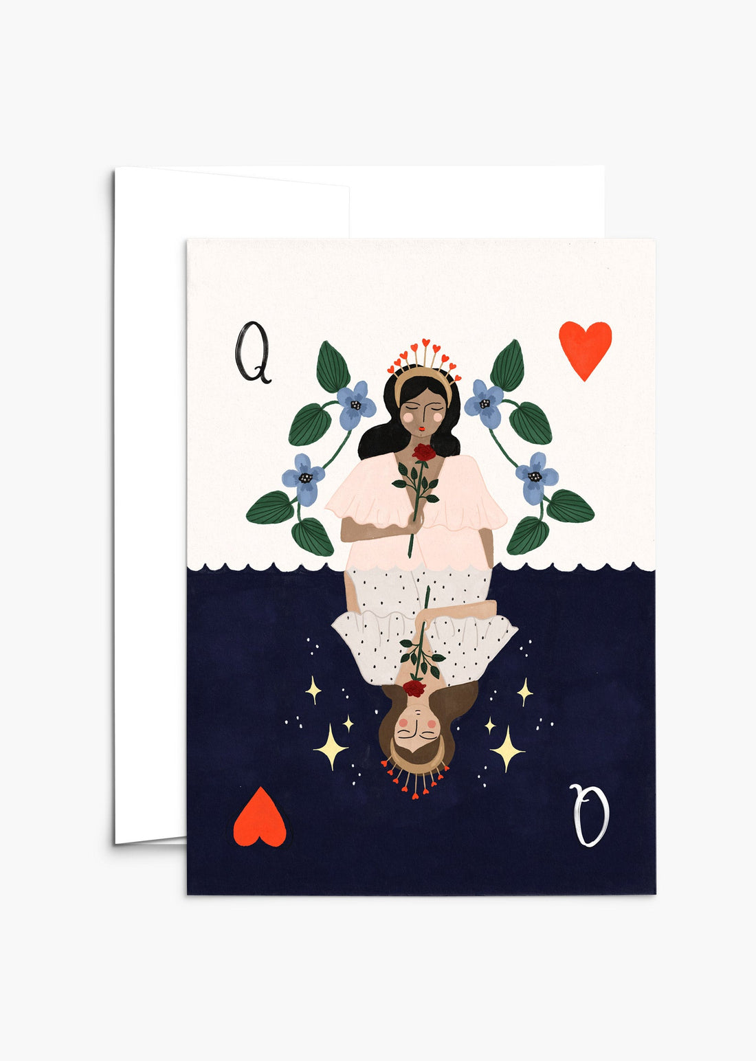 Mimi & August Premium Greeting Card: Queen of Hearts