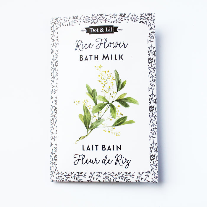 Dot & Lil Bath Milk Sachet