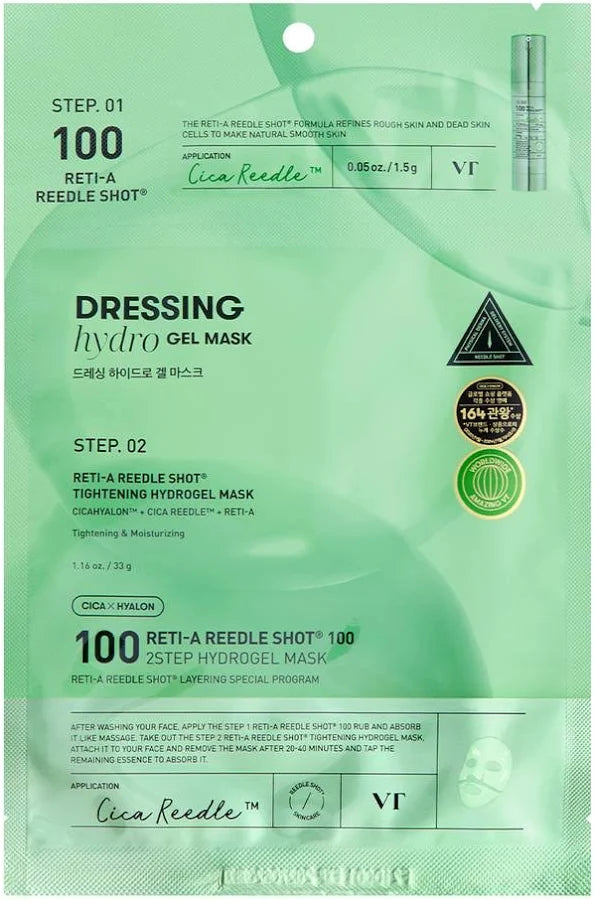 VT Reti-A Reedle Shot 100 2-Step Hydrogel Mask