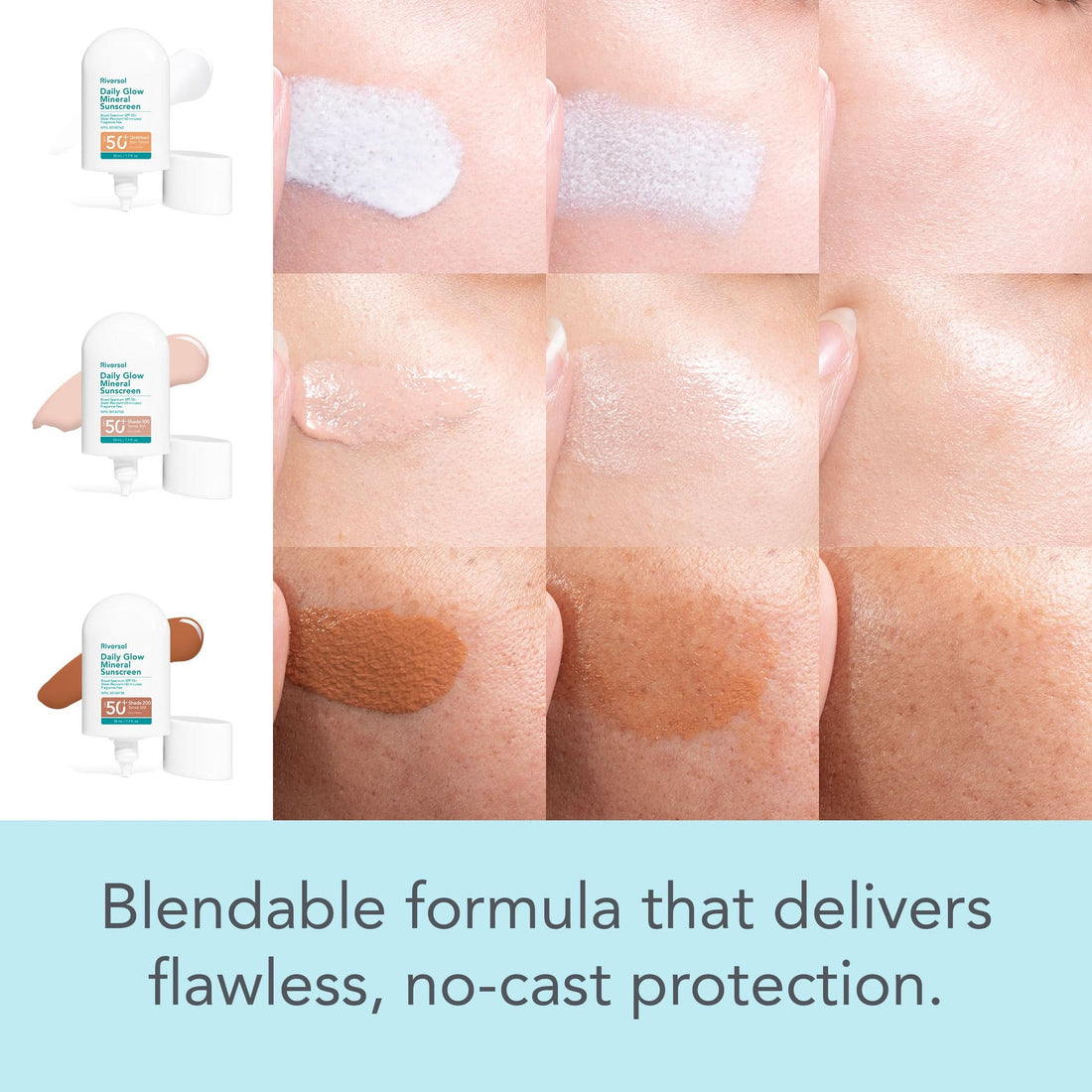 Riversol SPF 50+ Daily Glow Mineral Sunscreen (50ml)