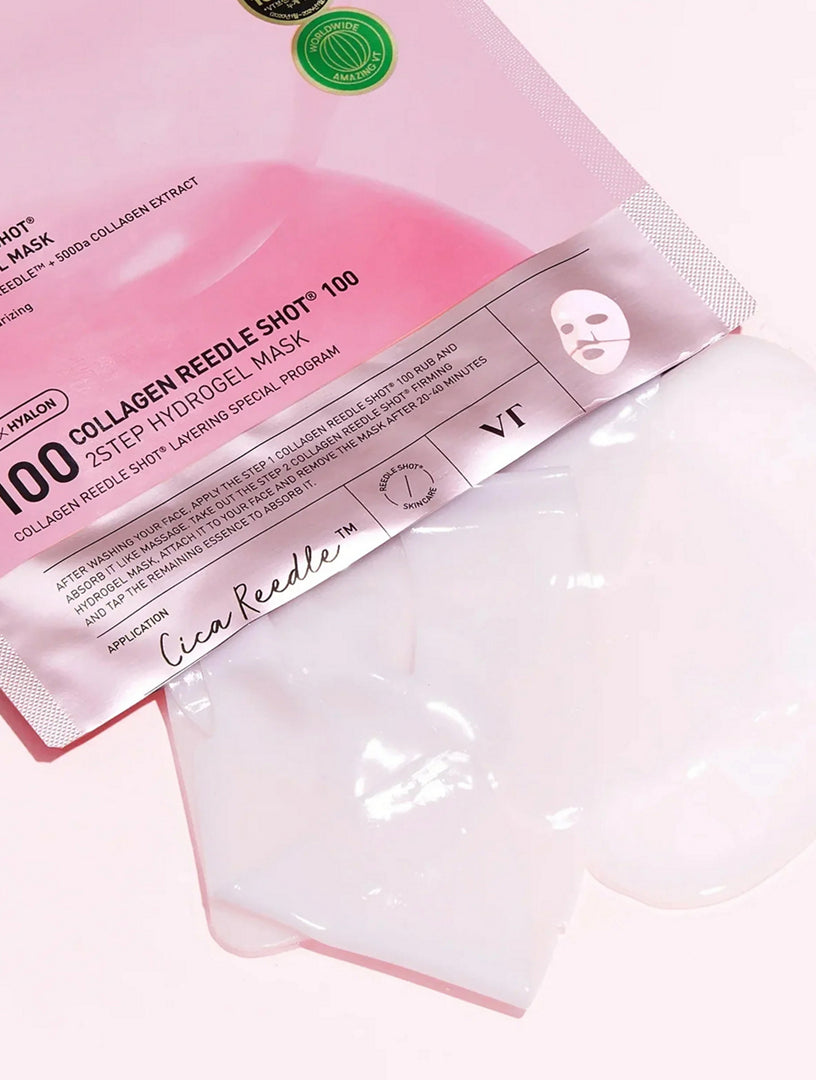 VT Collagen Reedle Shot 100 2-Step Hydrogel Mask