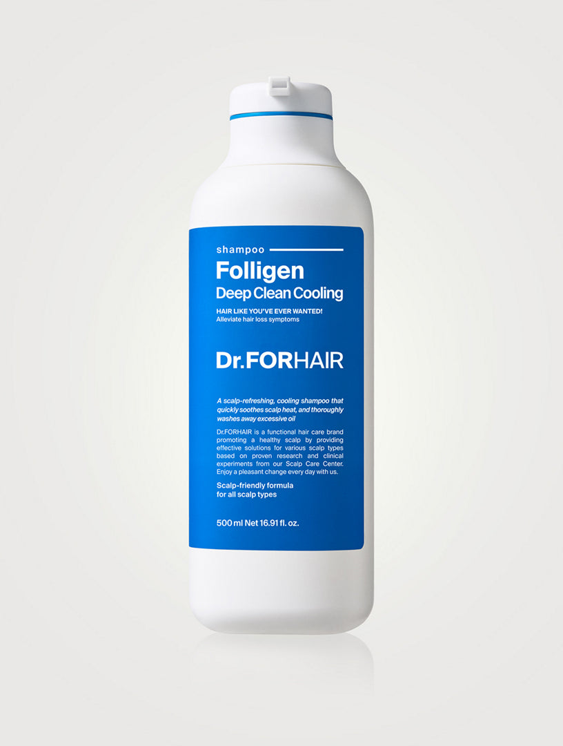 Dr. FORHAIR Folligen Deep Clean Cooling Shampoo (500ml)