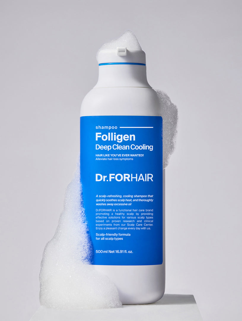 Dr. FORHAIR Folligen Deep Clean Cooling Shampoo (500ml)