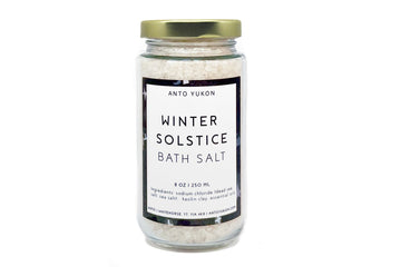 Anto Yukon Bath Salt 8oz Jar: Winter Solstice