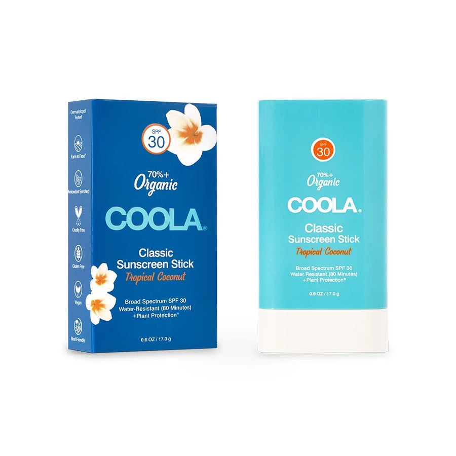 COOLA Classic Sunscreen Stick SPF30 - Tropical Coconut 17ml
