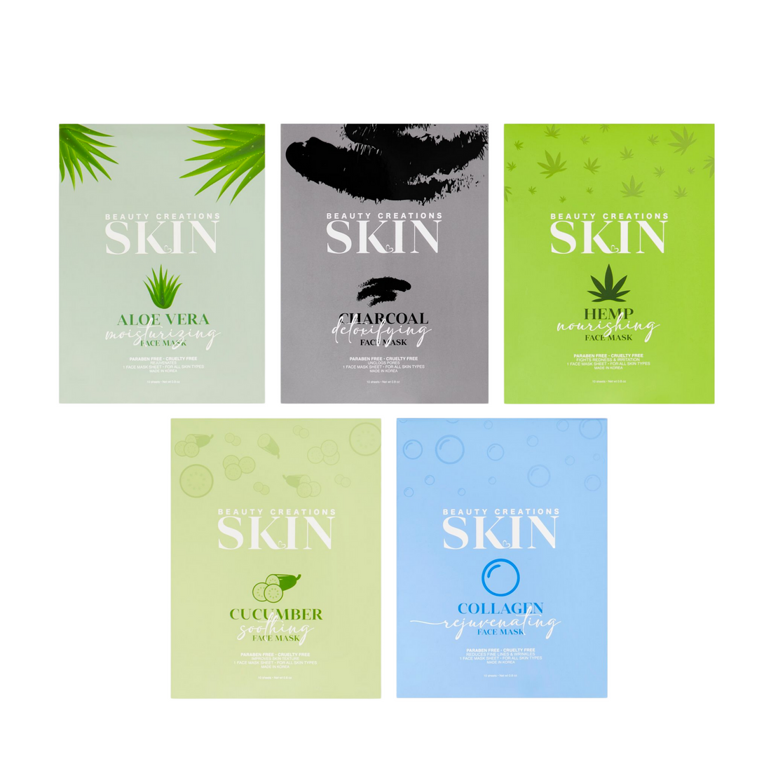 Beauty Creations Facial Sheet Mask