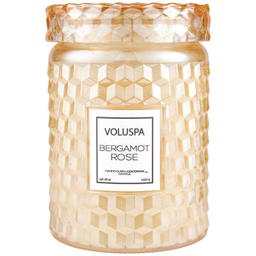 Voluspa Roses Large Jar + Lid Candle 100hr * LAST CHANCE