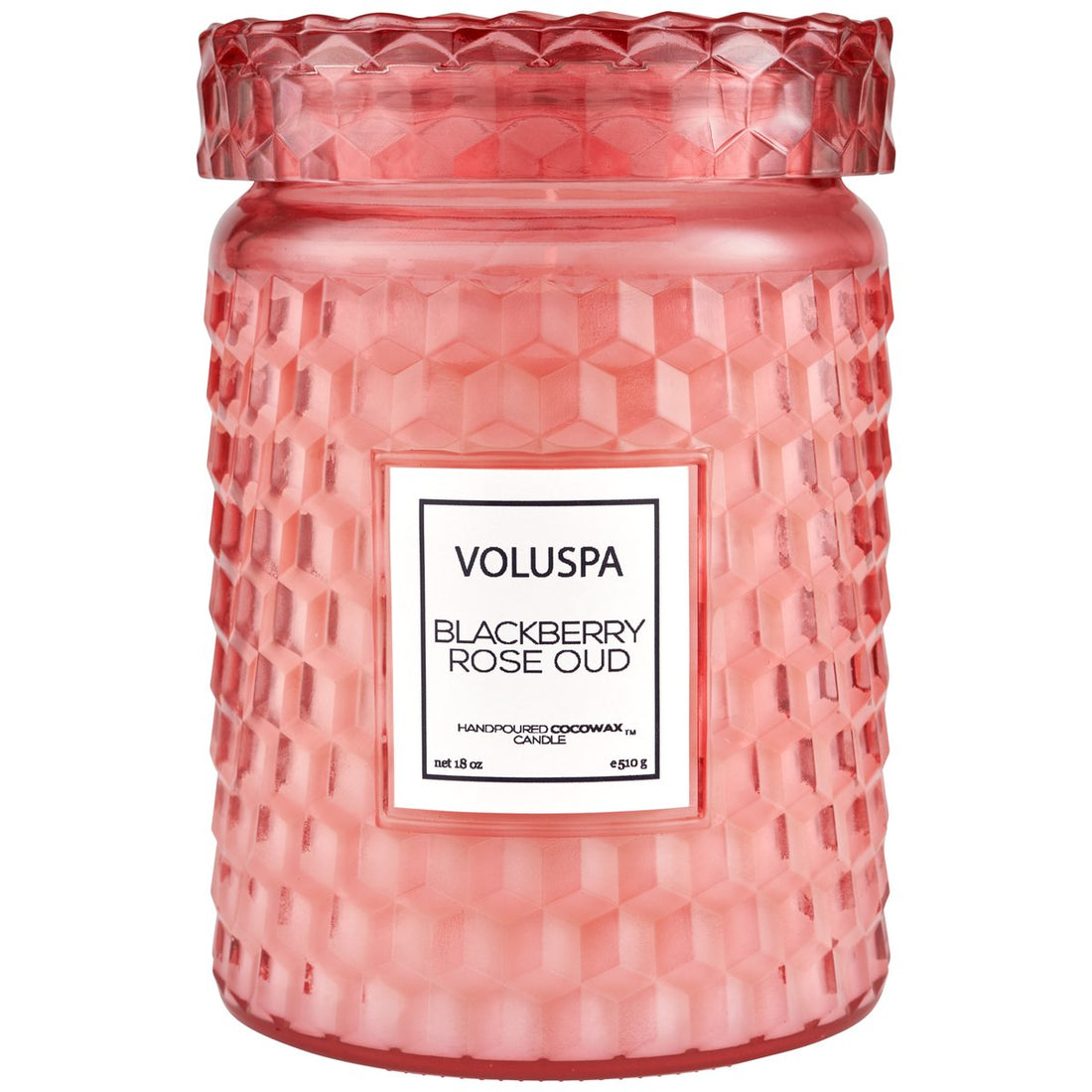Roses Collection Large Glass Jar Candle 100hr
