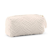 Small Velvet Quilted Makeup Bag