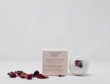 LONDON ROSE Luxe Rose Petal Bath Bomb