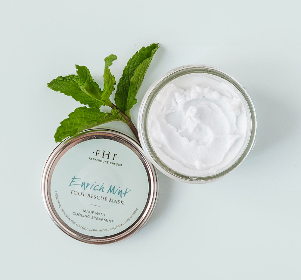 Farmhouse Fresh Enrich Mint Foot Rescue Mask