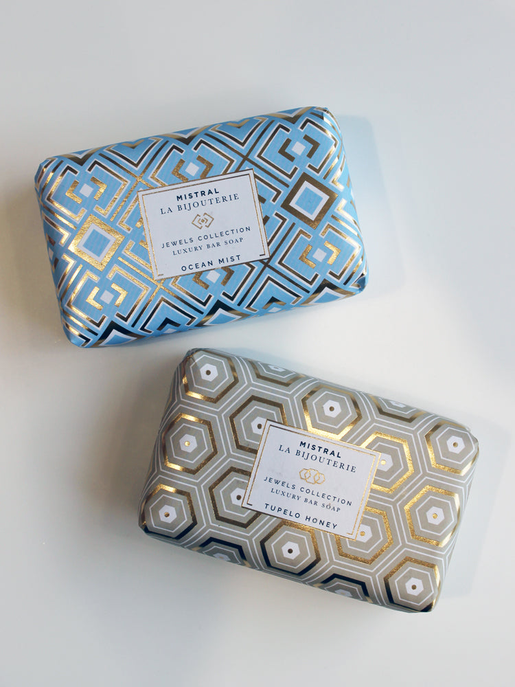 Mistral Jewels Organic Olive Oil & Shea Butter Bar Soap