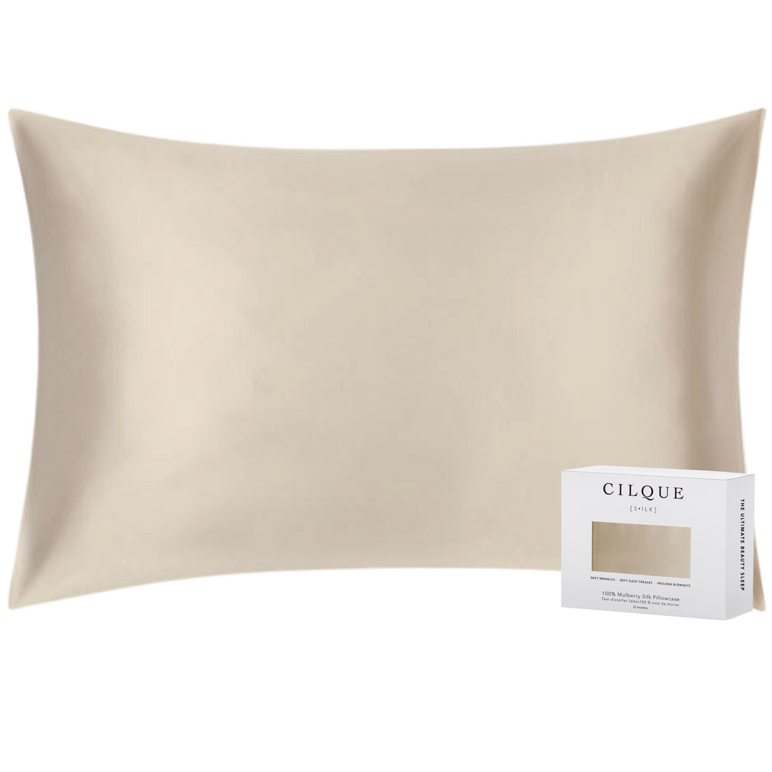 LUXE Pure Silk pillowcase - Made in France