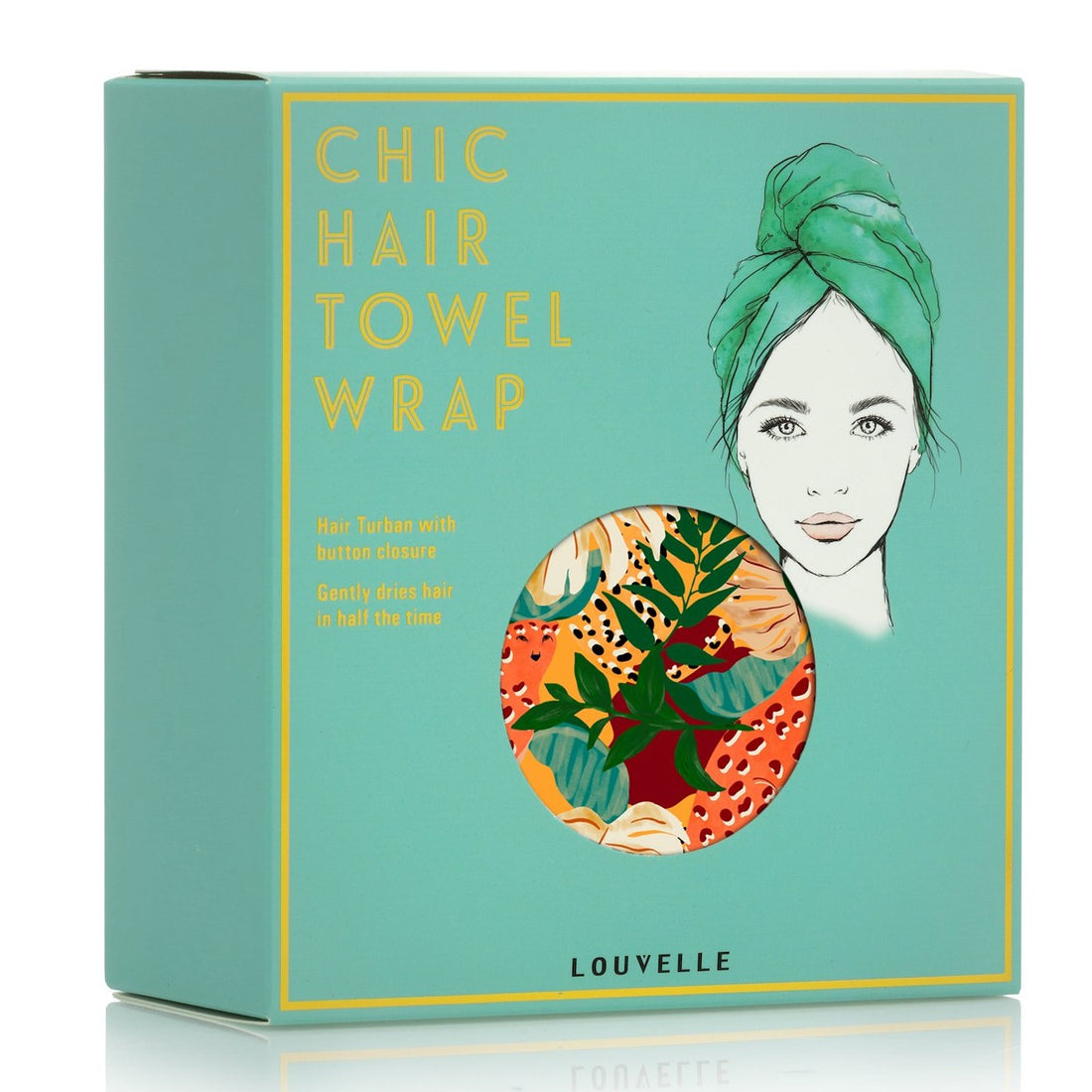 LOUVELLE Riva Hair Towel Wrap