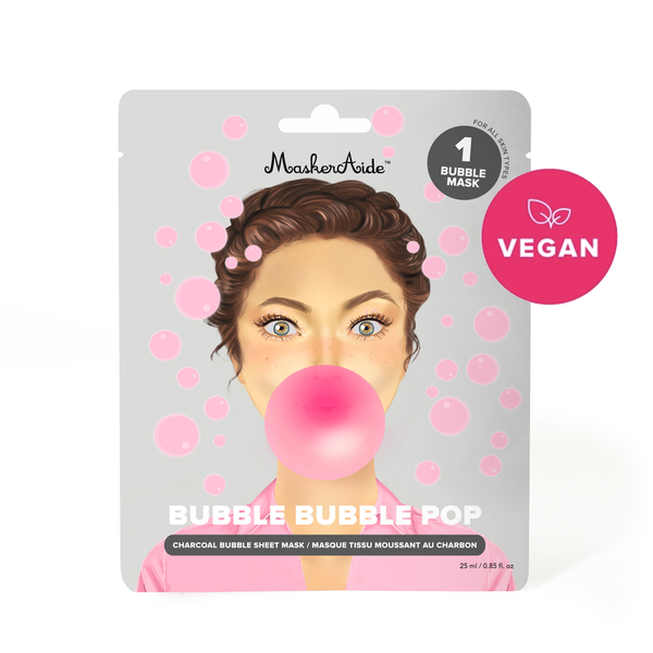 MaskerAide Beauty Pore Cleansing Charcoal Bubble Mask