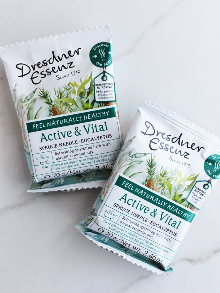 Dresdner Active & Vital Sparkling Bath Tablet