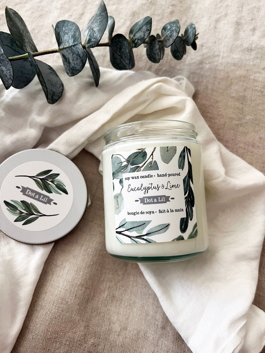 Dot & Lil 8oz Soy Candle (45Hr)